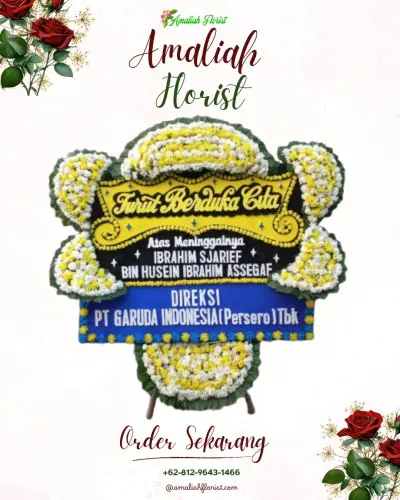 Papan Bunga Duka di Ngadipuro